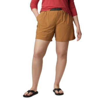 Columbia Sandy River Cargo Plus Size, Pantalones Cortos Marrom Para Mujer | 462951-YZW